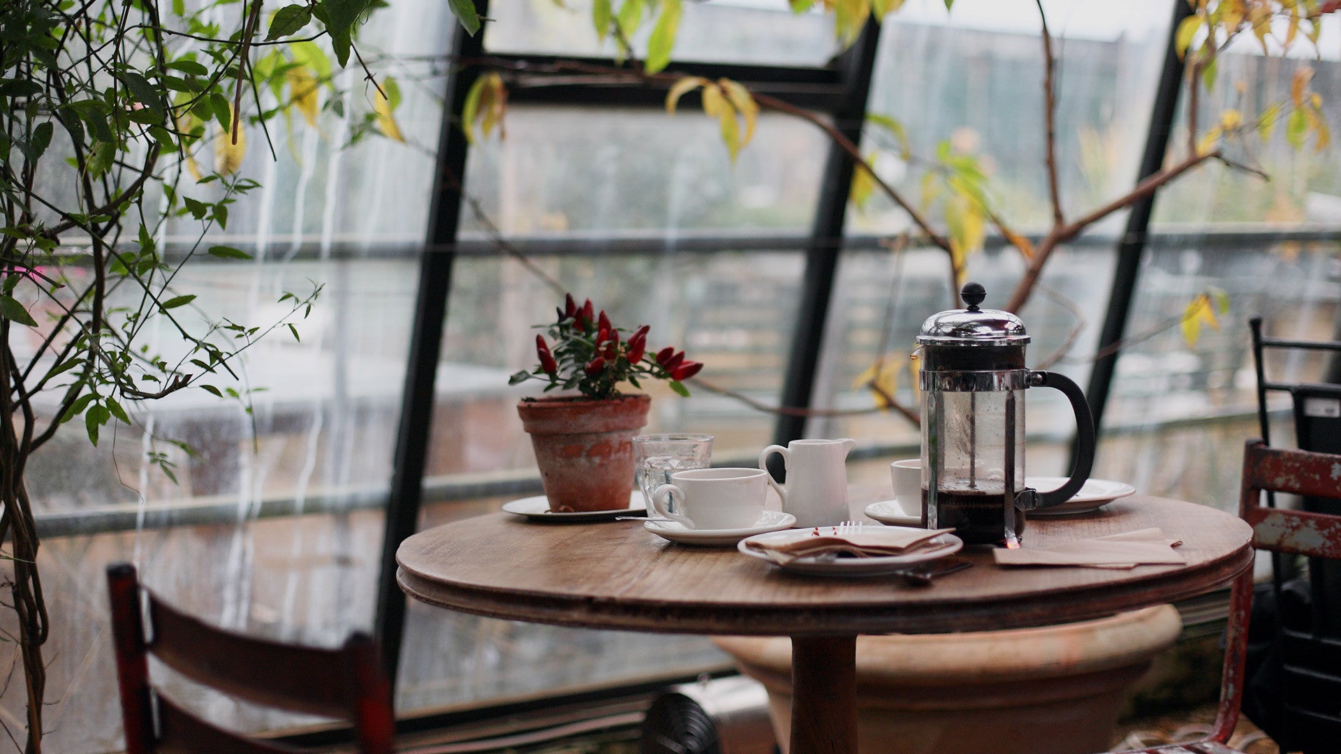 for a cup of coffee
